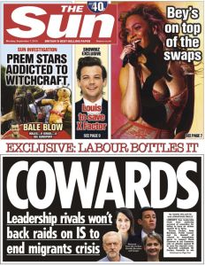 Turning the refugee crisis into an opportunity for the military-industrial complex and anti-Labour propaganda